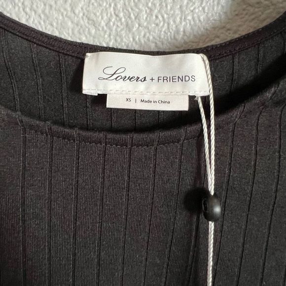 Lovers + Friends Clea Ribbed Long Sleeve Crop Top - Picture 4 of 6